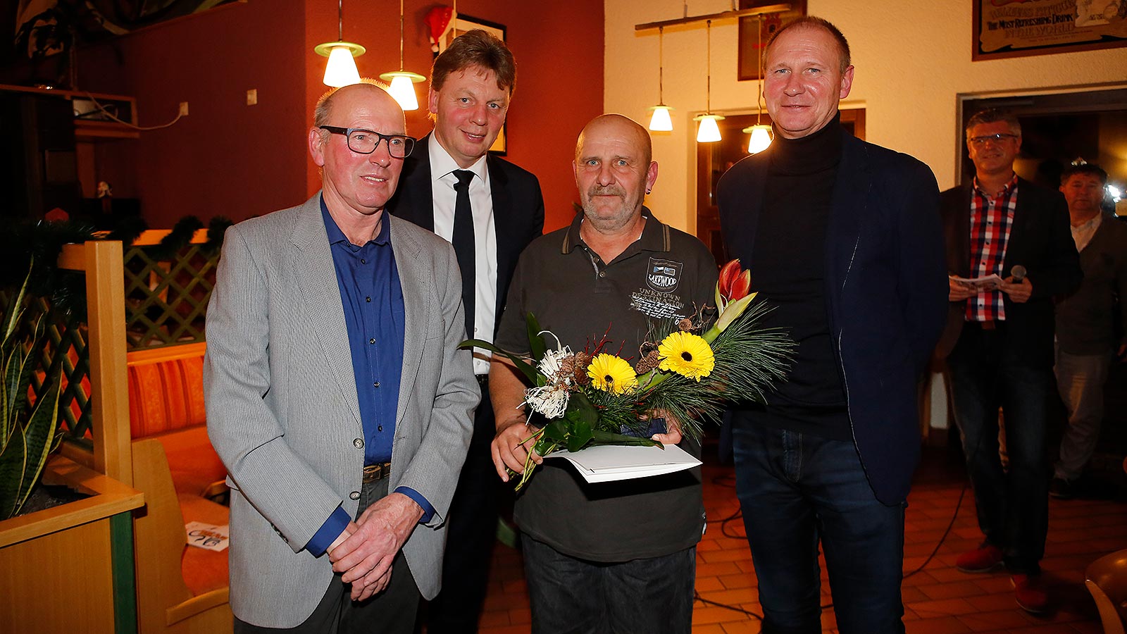 Erhielt die Ehrenamtsmedaille: Frank Gerndt von der Eintracht Großdalzig. (Foto: Dirk Knofe/Sportbuzzer)