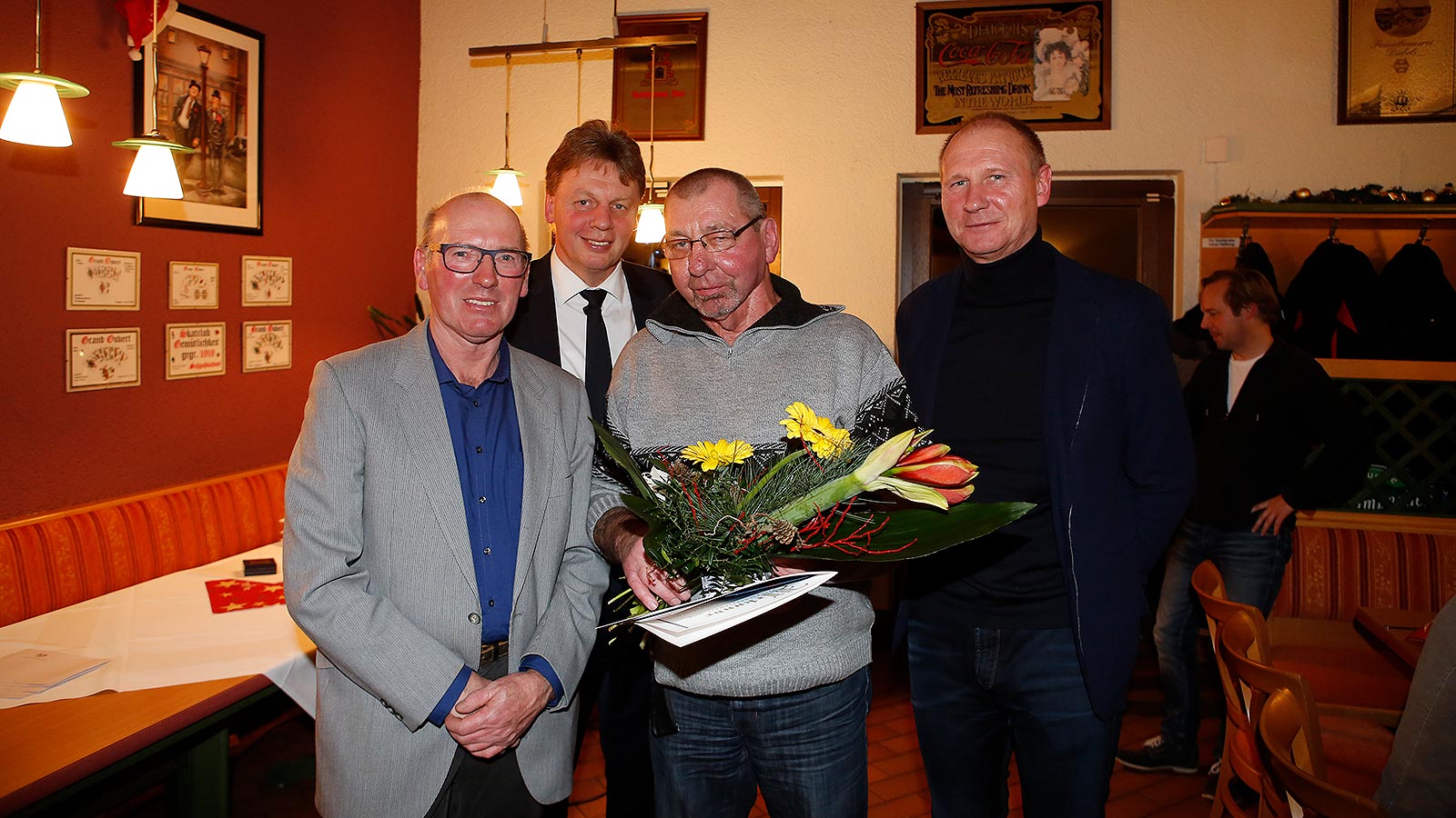 Erhielt die Ehrenamtsmedaille: Dieter Voigt vom BSV Schönau. (Foto: Dirk Knofe/Sportbuzzer)