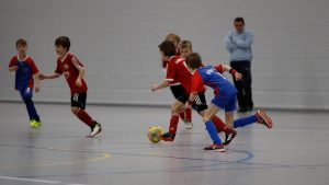 6. LVZ-Sportbuzzer-Cup: Das war das Turnier der E-Junioren (FPL) in der Sportschule Abtnaundorf. (Foto: Dirk Knofe/Sportbuzzer)