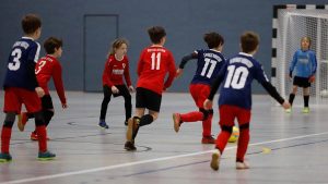 6. LVZ-Sportbuzzer-Cup: Das war das Turnier der E-Junioren (FPL) in der Sportschule Abtnaundorf. (Foto: Dirk Knofe/Sportbuzzer)