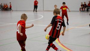 6. LVZ-Sportbuzzer-Cup: Das war das Turnier der E-Junioren (FPL) in der Sportschule Abtnaundorf. (Foto: Dirk Knofe/Sportbuzzer)