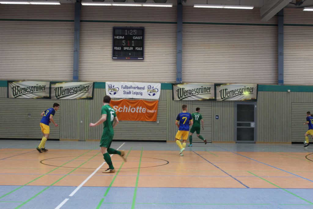 Hallenstadtmeister in der Herren Stadtliga wurde SV Lok Engelsdorf