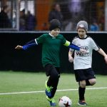 Die Bambini im Bereich des FVSL trugen am 9. Februar ihre HAllenendrunde im Rahmen des 6. LVZ-SPORTBUZZER-Cups aus. (Foto: Dirk Knofe)