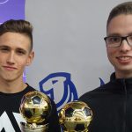 Gian-Luca Kada Benchiha (l.) setzte sich im Finale gegen Marcel Gramann mit 3:2 durch. Beide sind Teamkameraden beim „404 Multigaming e.V.“ in Dresden.