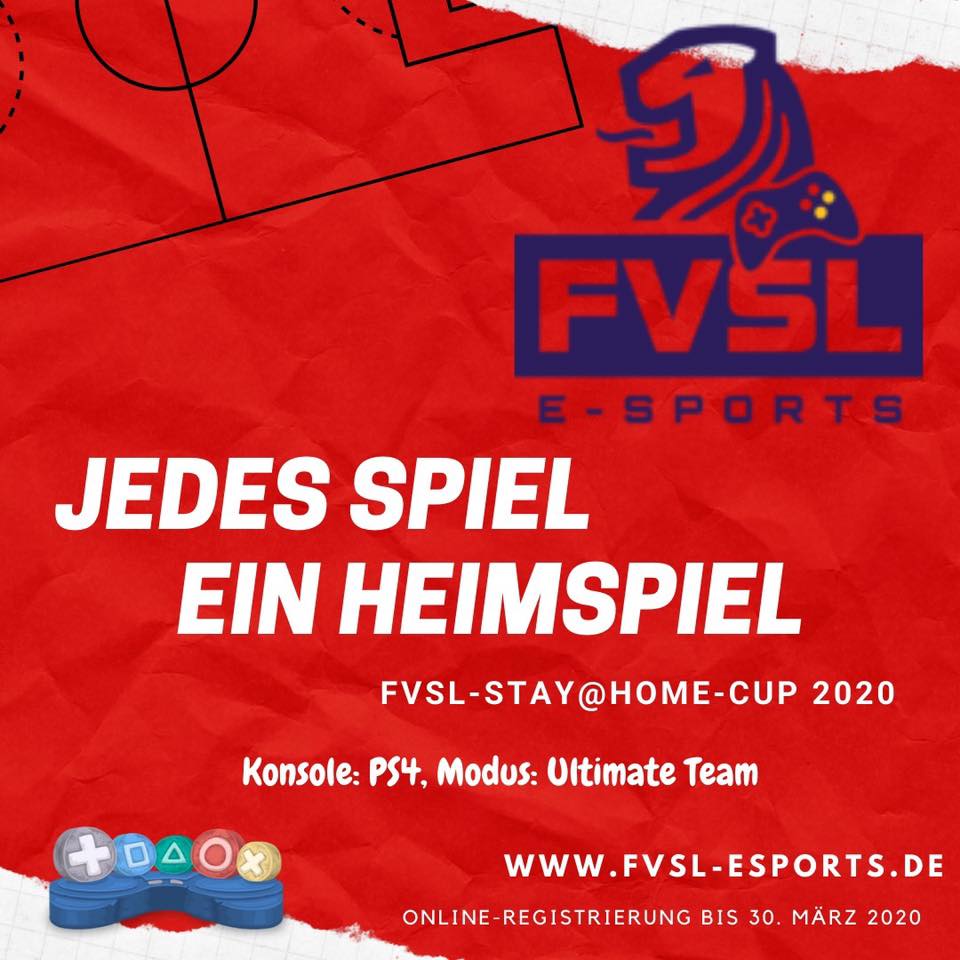 Wir bleiben zu Hause – FVSL-Stay@Home-Cup – Fußballverband Stadt Leipzig  e.V.