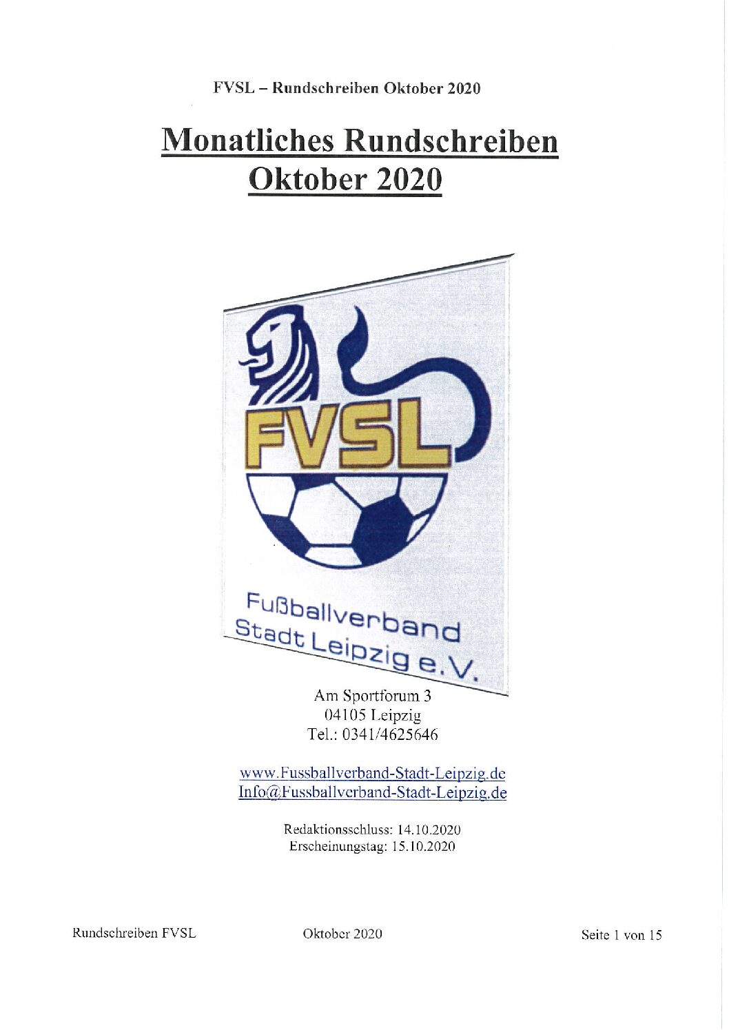 Wir bleiben zu Hause – FVSL-Stay@Home-Cup – Fußballverband Stadt Leipzig  e.V.