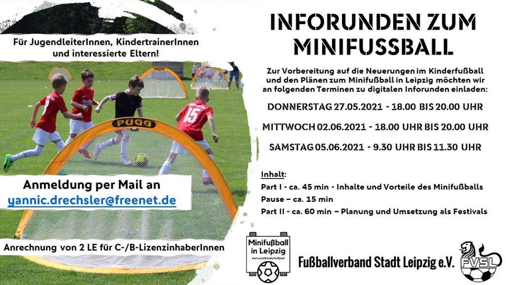 Inforunde zum Minifußball