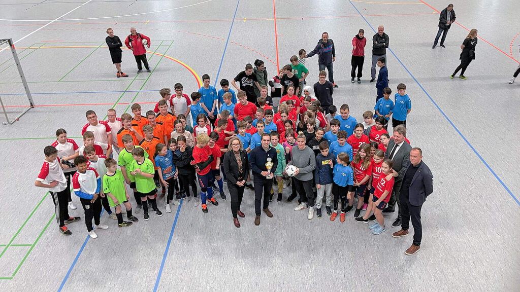 Philipp Lahm als Gast des 1. Inklusiven Europa-Cup