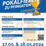 Pokalfinalspiele um die Pokale der Sparkassenversicherung Sachsen am Pfingstwochenende in Markranstädt
